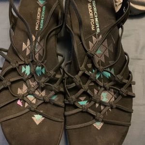 Skechers crisscross sandals